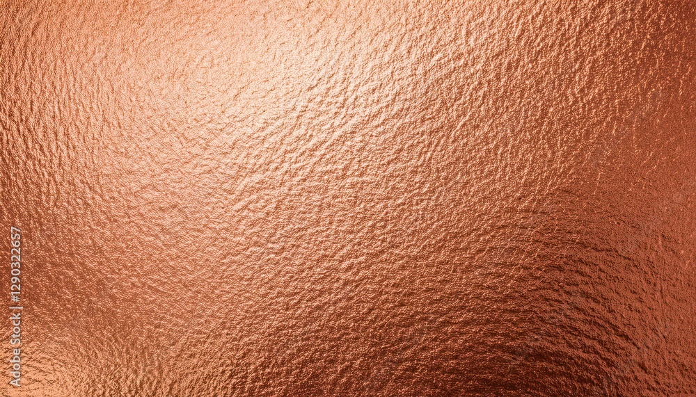 Poster metallic copper textured background with shimmering surface, rough foil pattern, elegant design for 