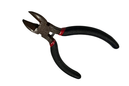 recommend clip art: combination pliers on white background