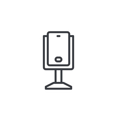 Phone Stand line icon