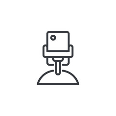 Phone Mount line icon