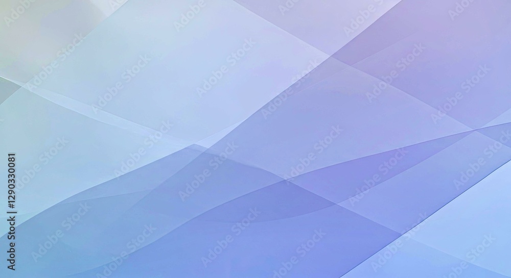 Poster abstract serenity: a seamless blend of pastel colors, lines and forms creating a visually soothing a