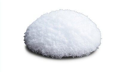 Round Fluffy White Cleaning Pad