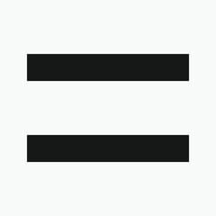 Obraz premium Mathematical symbols for equal.