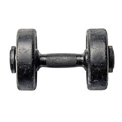 Dumbbells isolated on transparent background, png