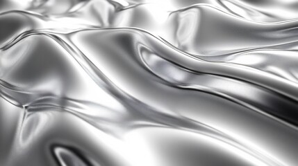 Elegant silver aluminium texture a high gloss reflective surface Ideal for premium packaging designs or contemporary digital art backgrounds