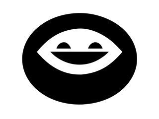 Balck ninja logo Desigen