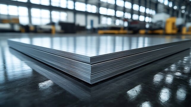 Glossy silver grey aluminium sheet smooth finish ideal for contemporary high end design projects