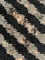 Fototapeta premium Duotone Houndstooth Pattern with Metallic Foil Accents and Dynamic Design