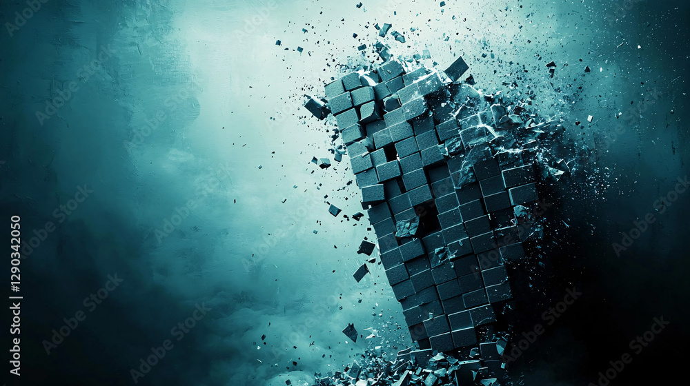Poster financial revenue and risk are impacted through surreal and dynamic movement with innovative element