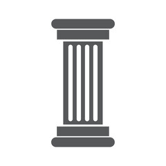 pillar icon on white