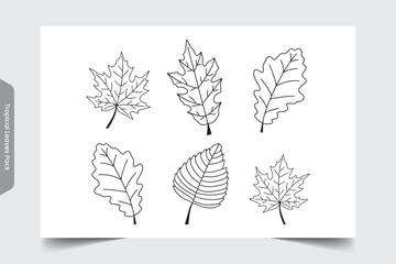 Tropical Leaves Pack