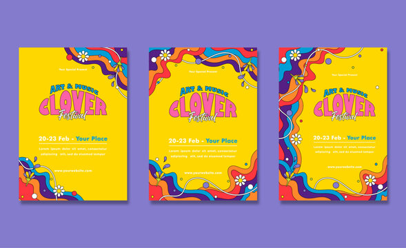 Carnival and festival vector illustration. Event Poster Idea