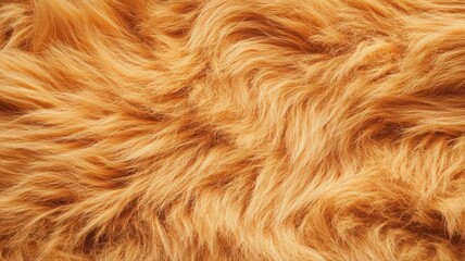 Fototapeta premium Light Brown Fur Texture Swirling Patterns and Soft Focus