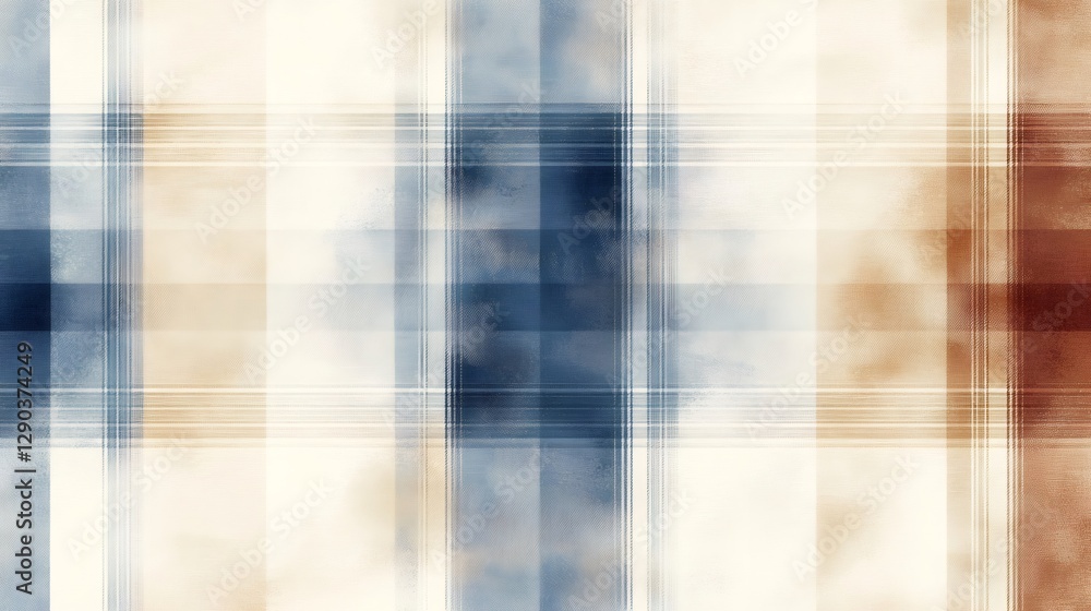 Aufkleber abstract blurred striped background creating an elegant plaid pattern