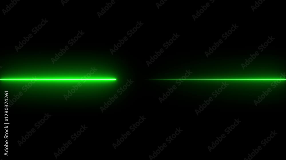 Poster right moving bright neon lines. abstract red neon lights animated on a dark background. seamless loo