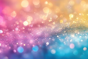 Dreamy Pastel Rainbow Shower: Iridescent Holographic Background, Shimmering Texture, Perfect for Trendy Designs, Websites, Social Media, and Digital Art Projects. Adds a Magical, Ethereal Vibe to Any 