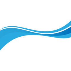 Modern Elegant Wave Border