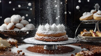 Powdered Sugar: Finely ground sugar with a soft, ultra-dry texture, ideal for dusting over desserts or mixing into frosting for a smooth, sweet touch.
