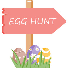Easter Egg Hunt Sign