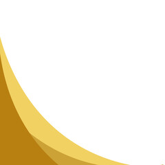 Gold Wave Curve Corner