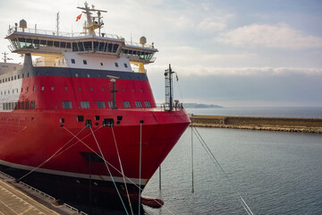 Ferry amarré