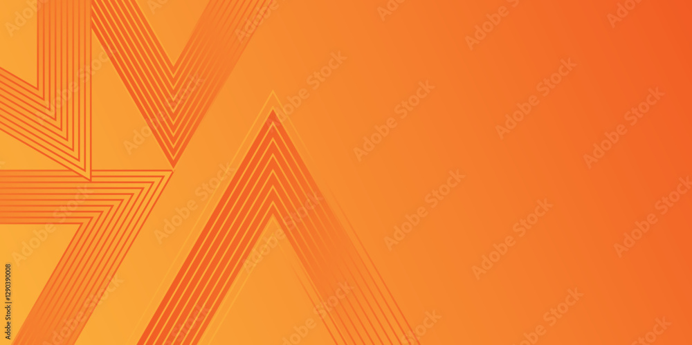 Poster abstract modern background gradient color. yellow geometric patterned background. modern simple vert