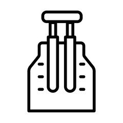 Plane speed lever icon