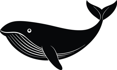 Whale silhouette collection