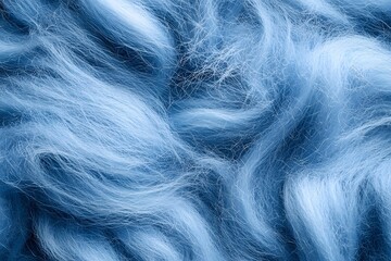 Obraz premium Captivating Swirls of Ethereal Blue Texture Abstract Digital Art Background