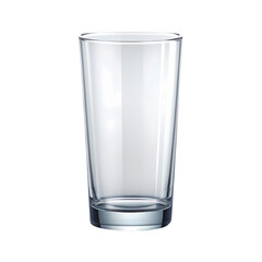 Glass Tumbler: Clear, Drinkware, Beverage isolated on transparent background