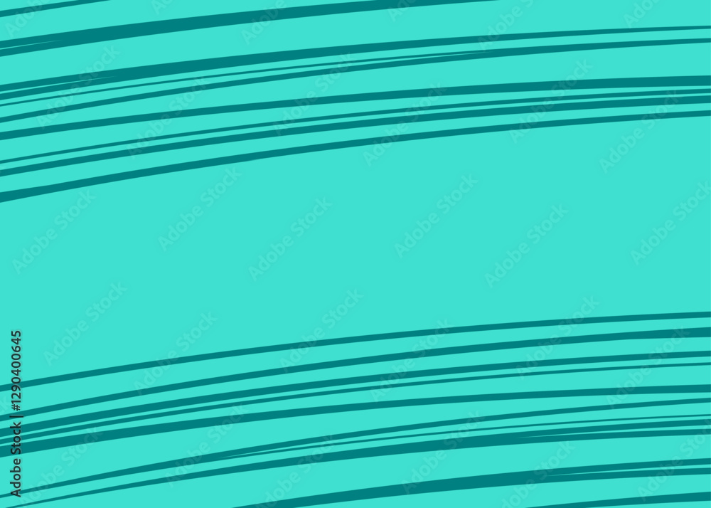 Poster minimalist background with abstract curved stripe pattern and with some copy space area