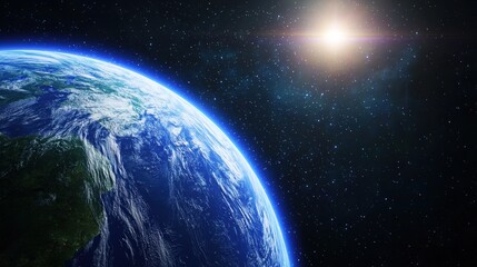 Stunning View of Earth from Space