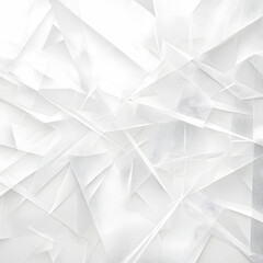 Obraz premium A white background with an array of intersecting white lines and geometric shapes
