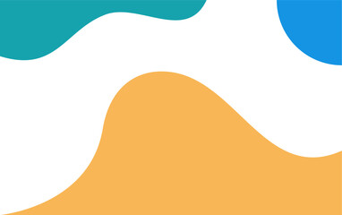 Colorful fluid shape Abstarct background design. Minimalist curve backdrop. Simple and Clean Design background for poster
