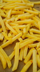 french fries background