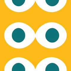 Face pattern backgrounds circle.