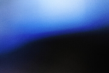 Metallic blue and royal blue gradient color motion with noise grain texture. Perfect for backgrounds, presentations, banners, prints, artworks, posters.