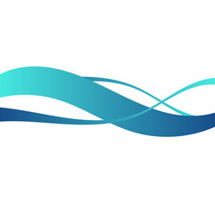 Modern Elegant Wave Border