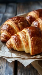 Golden Croissants: A Perfect Morning Treat