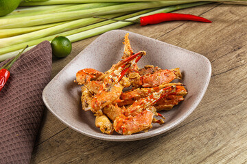 Delicous steamed Spider crab Claws