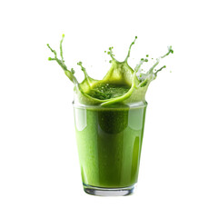 Green Smoothie Recipe: Healthy & Refreshing isolated on transparent background
