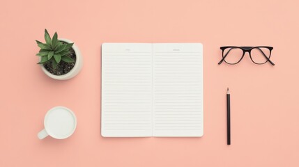 A digital weekly planner template with soft pastel backgrounds