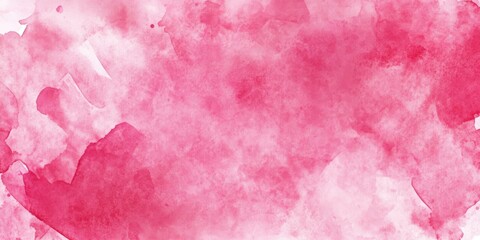 Fototapeta premium Abstract watercolor background in soft pink tones with blended vibrant and lighter shades creating a smooth texture ideal for artistic designs.