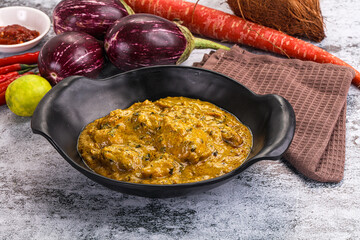Indian chicken masala corma curry