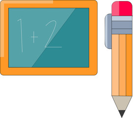 illustration whiteboard icon school