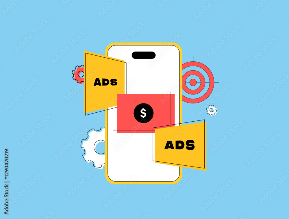 Aufkleber mobile banner ads enhance mobile-first advertising by using device targeting for personalized digita