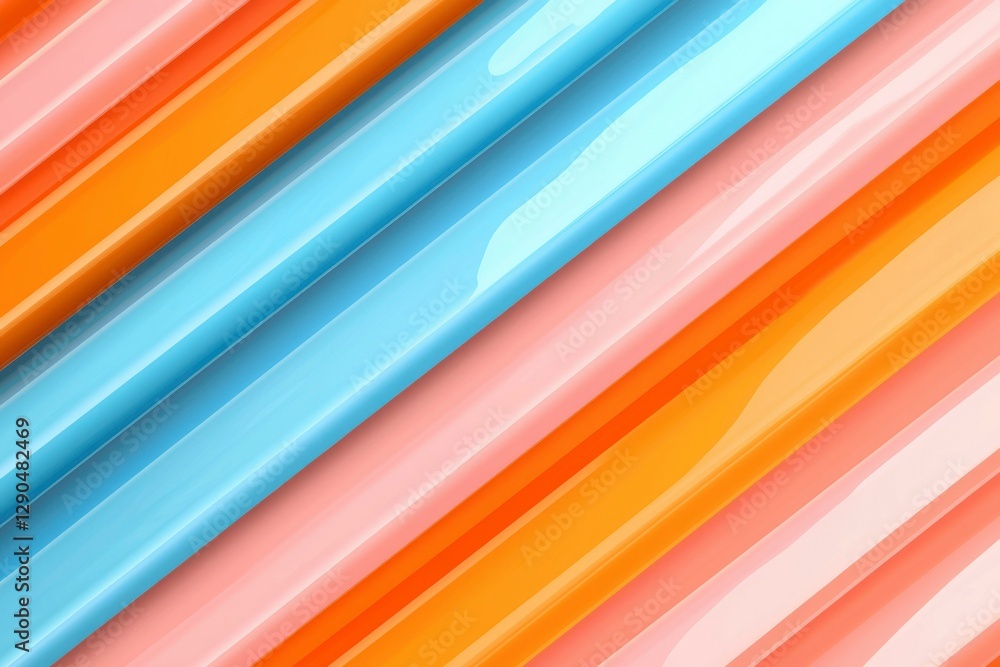 Poster abstract background with colorful lines. use for modern art and illustrations