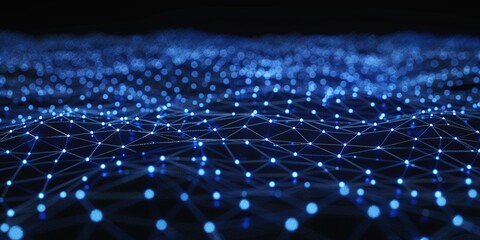 blue fiber optics