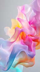 Obraz premium Abstract colorful fluid art design