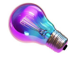 Iridescent Light Bulb: A Symphony of Color and Innovation